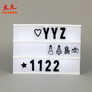 LED Letter Studio摄影A4折叠式Letter电影院广告微型摄影棚摄影中国折叠式织物灯箱
