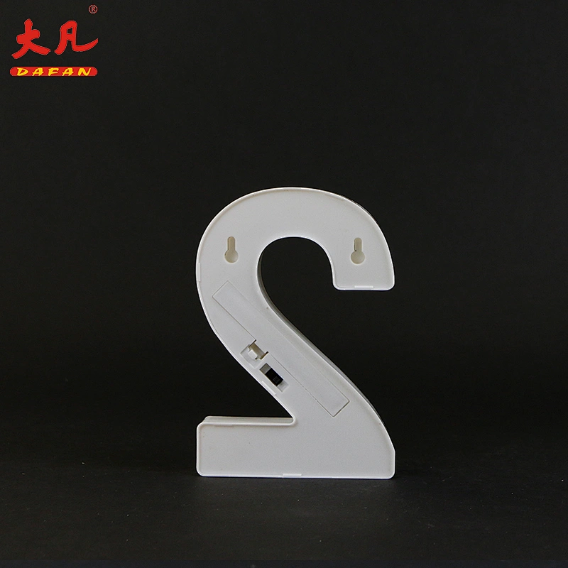 2 shape wholesale battery operated room decorative led letter light customize word letter board