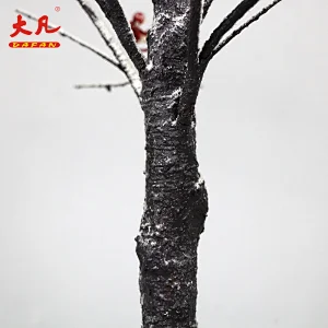 45厘米电池供电led圣诞人工装饰节盆景树枝头灯
