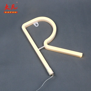 R china neon sign led neon flex rope light letter pvc room lighting led neon lamp