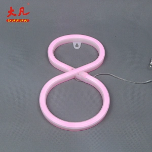 8 weddings decoration led rope usb neon sign neon palette decoration neon ring light