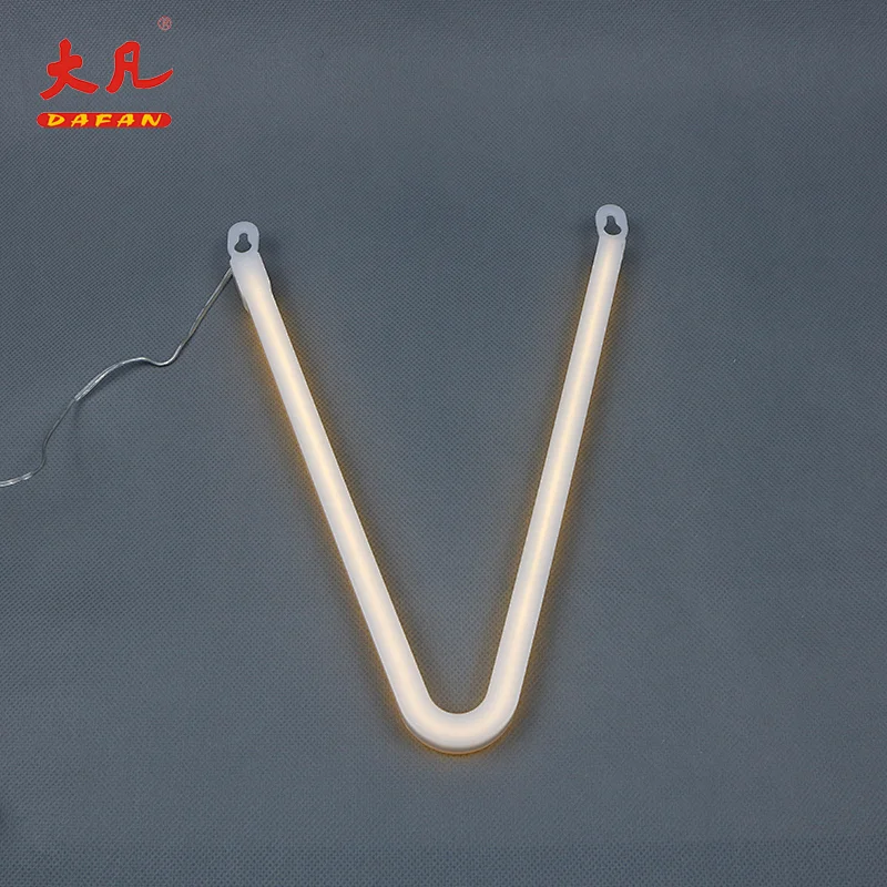 V usb棒霓虹灯中国霓虹灯led灯带台灯led霓虹灯柔光灯led