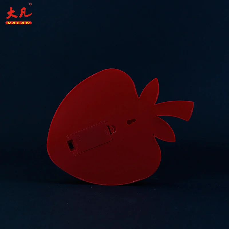 高品质装饰户外光草莓造型led帐篷夜灯