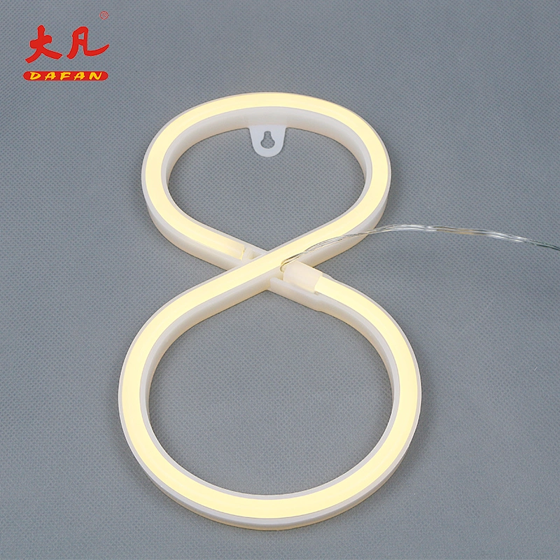 8 weddings decoration led rope usb neon sign neon palette decoration neon ring light