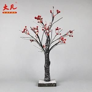 45cm battery supply led Christmas artificial decoration festival bonsai tree branches light
