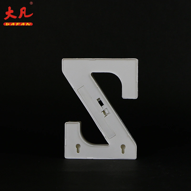 Z shape golden 3d led letter sign decoration wedding letter led battery led alphabet letter