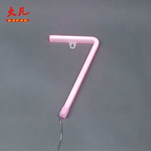 7 decoration indoor lamp led festival lights usb battery neon sign letters neon sign board