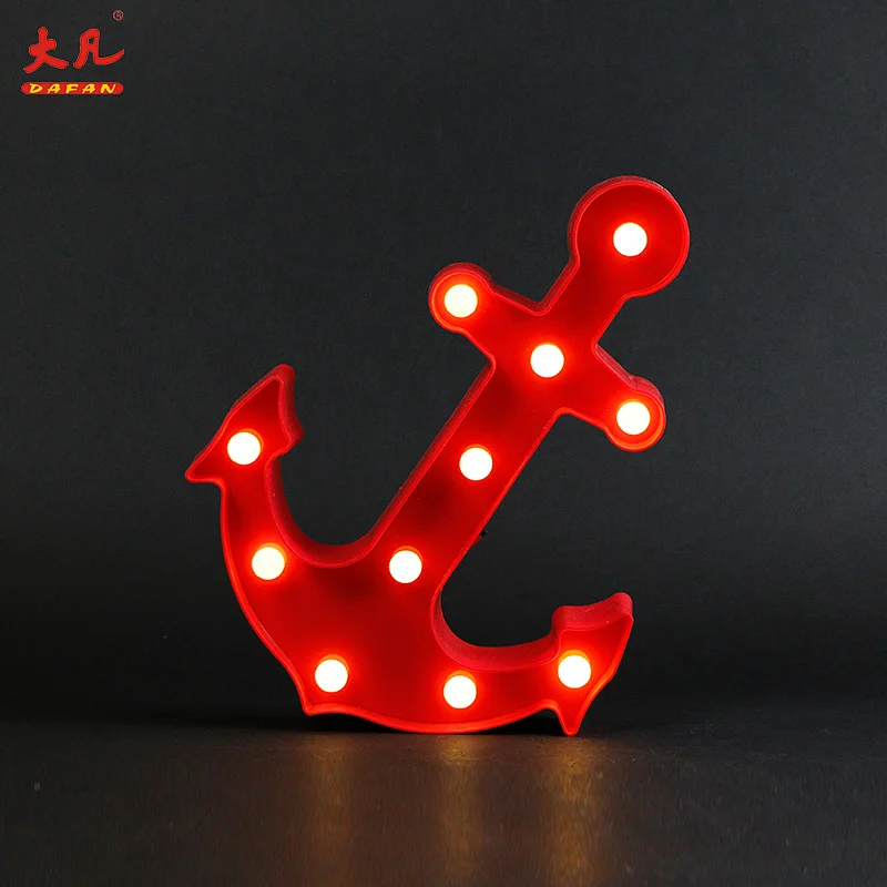节日装饰led塑料字幕轻字母3d标志