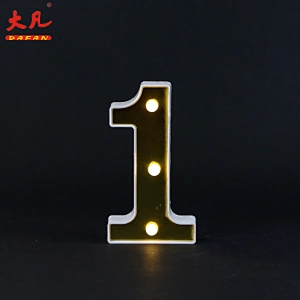 1 shape battery letter ring marquee alphabet room decoration light letter led light