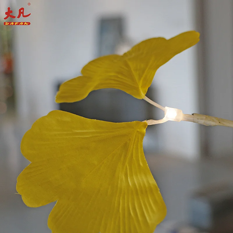 high grade led ginkgo tree light simulate artificial Christmas tree branches decorative tree lighting