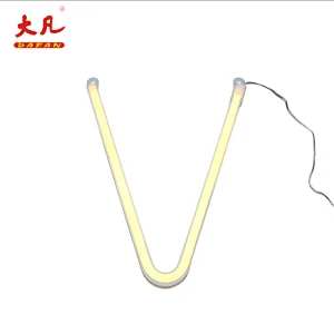 V usb棒霓虹灯中国霓虹灯led灯带台灯led霓虹灯柔光灯led