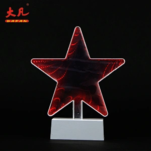 led decorative mirror panel light tunnel indoor infinity battery decor atmosphere light