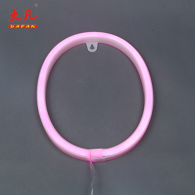 0 neon acrylic box letter ring neon sign bar usb battery neon plastic sheet
