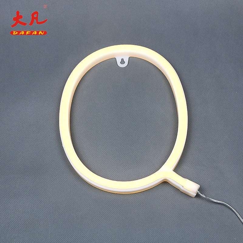 Q light indoor Christmas decoration neon lights for bedroom decorative neon lamp battery powered neon lights