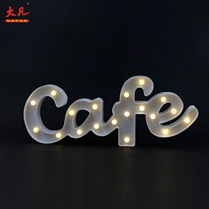 decorative led marquee manufacturer light plastic letter board room light for party wedding