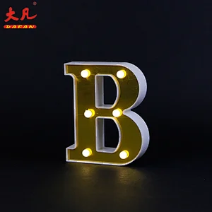 B battery operated led plastic table lights high quality festival decoration led light