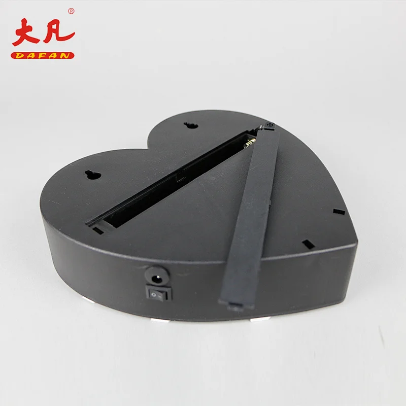 爱形状电池led字母标志3d显示供电led灯箱