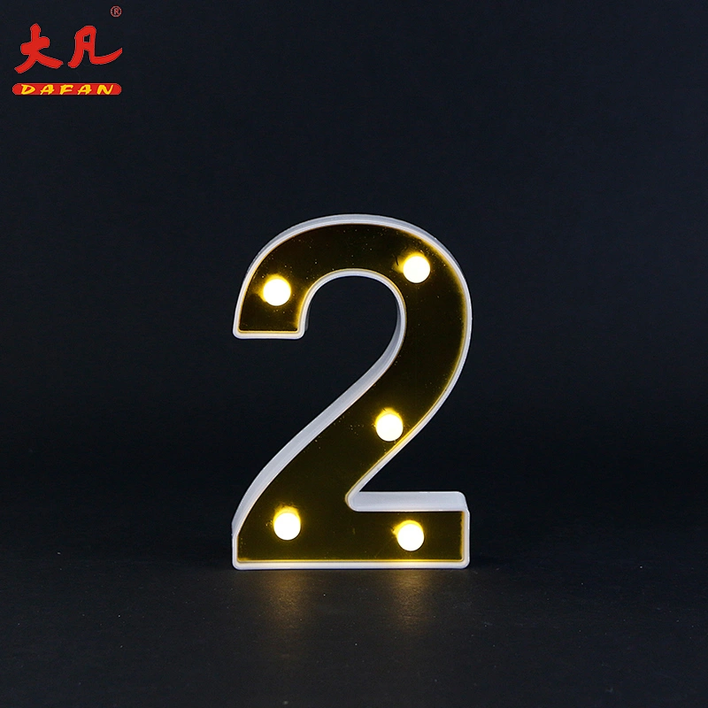 2 shape wholesale battery operated room decorative led letter light customize word letter board