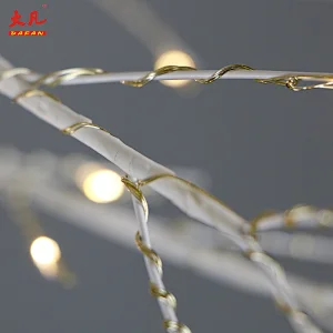 热卖180cm装饰户外防水花灯铜丝圣诞树彩灯