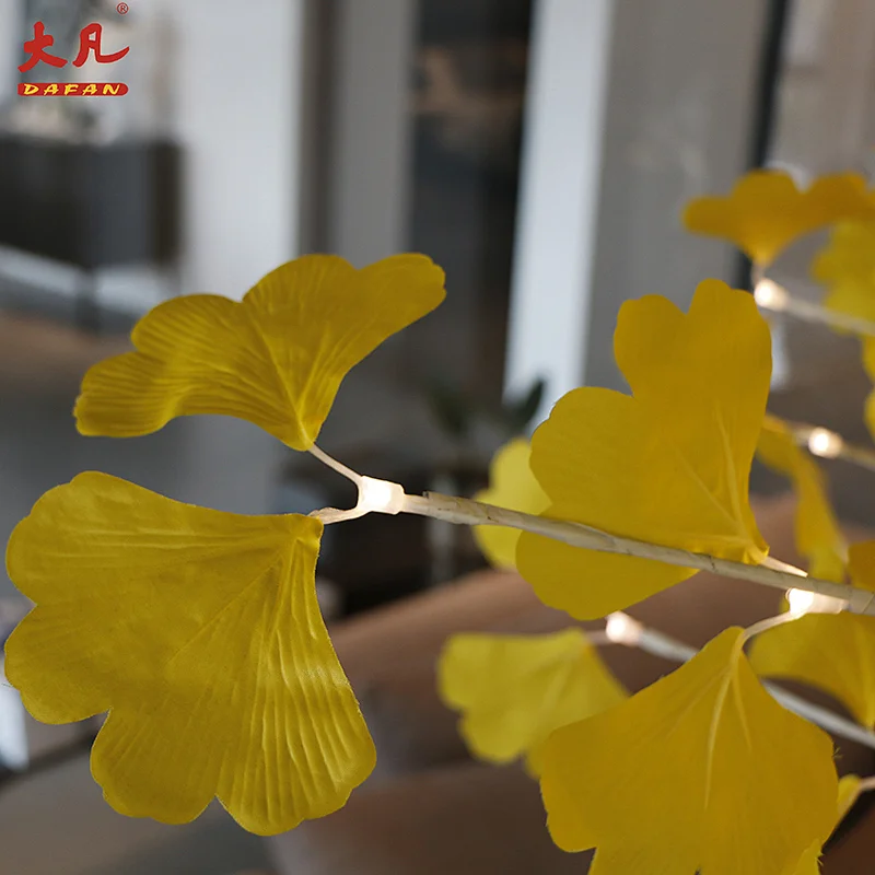 high grade led ginkgo tree light simulate artificial Christmas tree branches decorative tree lighting