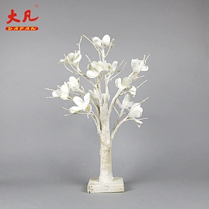 hot sale artificial branch simulation battery led white flower branch tree light
