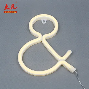 ＆霓虹灯为书桌室内灯带领的节日光信件首饰瓷霓虹灯广告