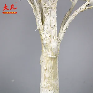 热卖人造树枝模拟电池led白花树枝树灯