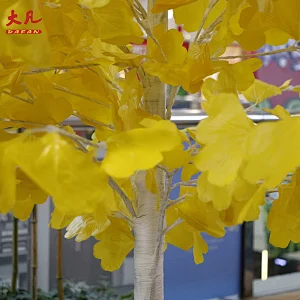 高档led银杏树灯模拟人造圣诞树枝装饰树灯