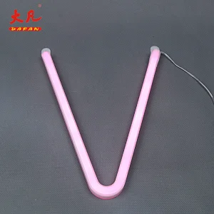 V usb棒霓虹灯中国霓虹灯led灯带台灯led霓虹灯柔光灯led