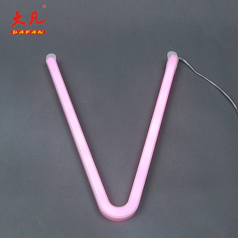 V usb棒霓虹灯中国霓虹灯led灯带台灯led霓虹灯柔光灯led