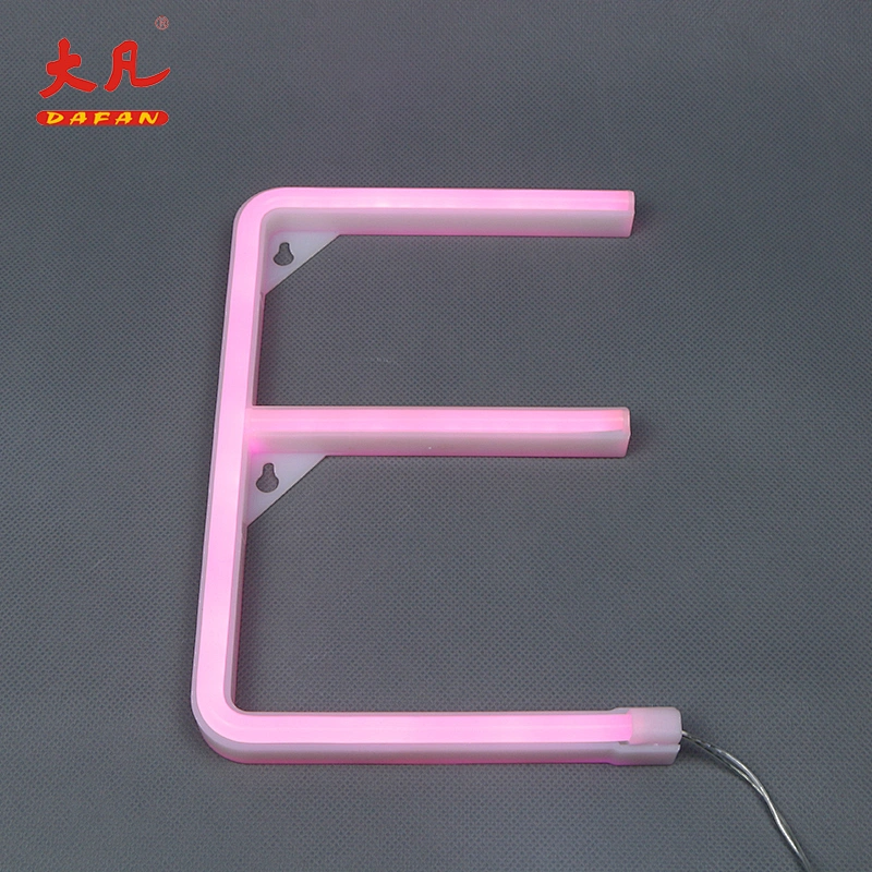 E neon letter jewelry festival decoration room light led neon rope neon window lights led