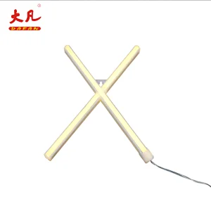 X圣诞霓虹灯标志亚克力霓虹灯标志节日装饰led霓虹灯绳灯标志