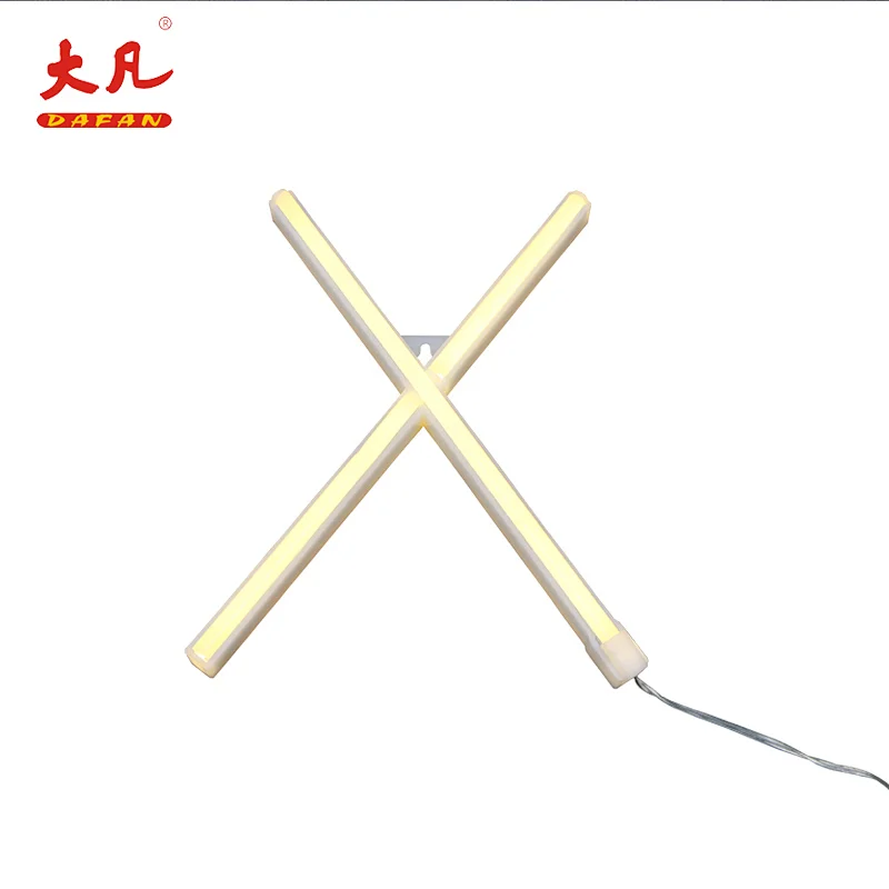 X圣诞霓虹灯标志亚克力霓虹灯标志节日装饰led霓虹灯绳灯标志