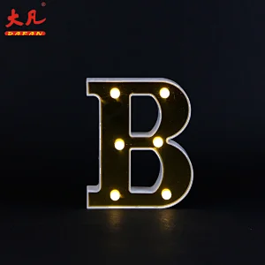 B battery operated led plastic table lights high quality festival decoration led light