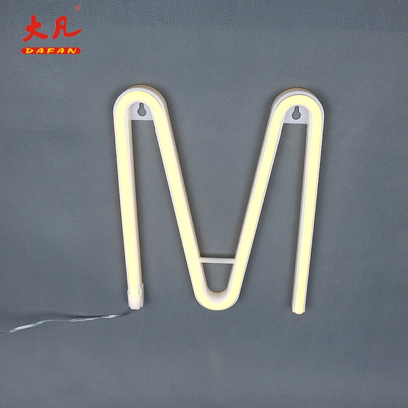 M Christmas decorative neon lamp palette neon home decorative lighting table light neon light letters
