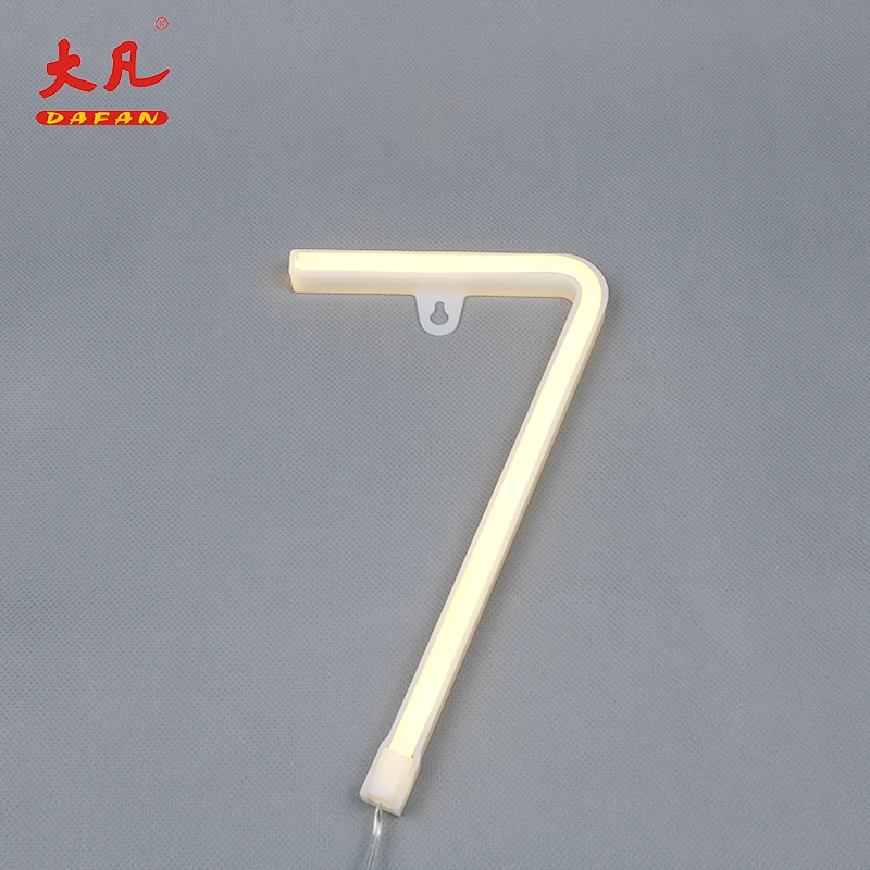 7 decoration indoor lamp led festival lights usb battery neon sign letters neon sign board