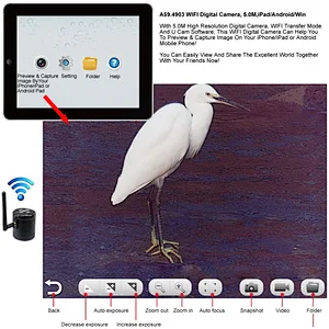 WIFI Digital Camera, 5.0M,iPad/Android/Win