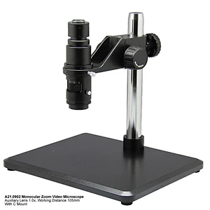 Microscópio de vídeo monocular com zoom