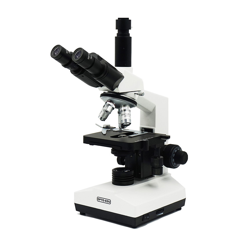 Laboratory Biological Microscope XSZ107BN, Sedentopf Trinoaular Head