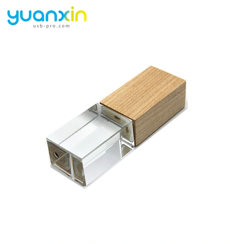 New Product Crystal Usb Flash Drive Pen Drive Bulk