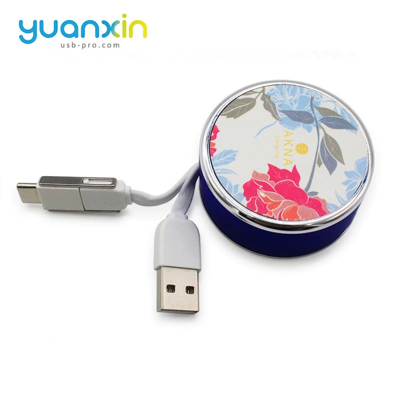 New Retract ABS charging cable