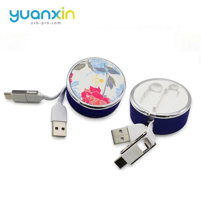 New Retract ABS charging cable