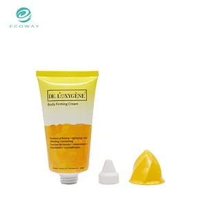 Special Love Note Head Yellow Luxury Skincare Tube