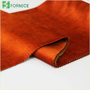 2023 new design 100% polyester warp knitted holland velvet printed fabric for upholstery sofa