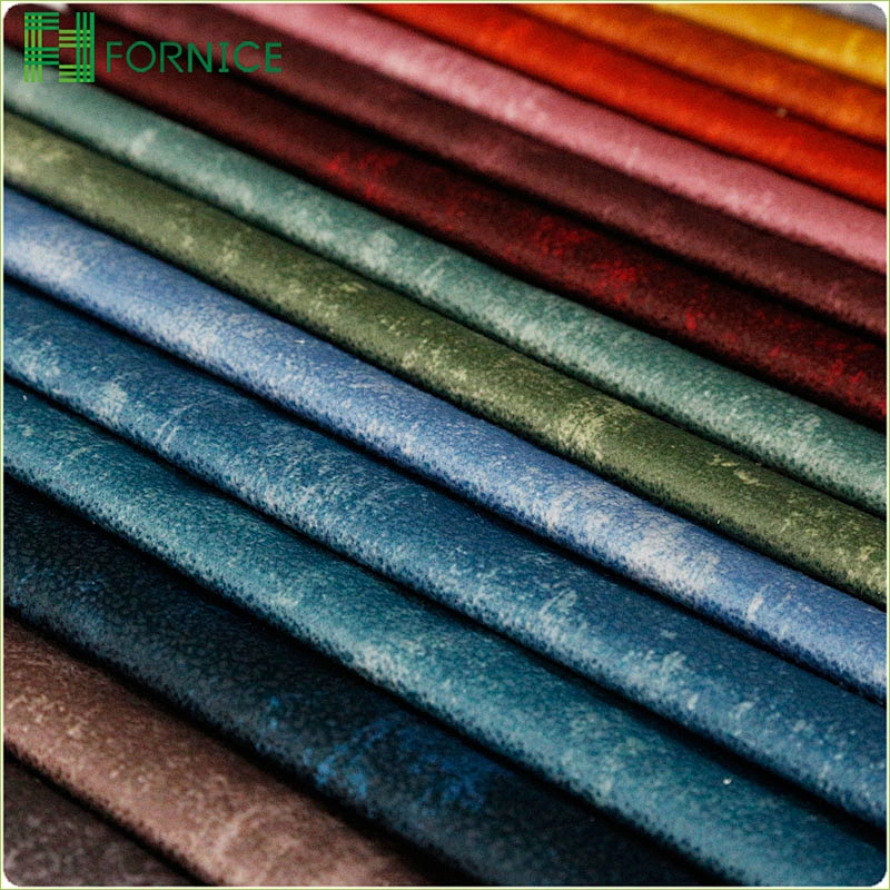 2023 new designs 100% polyester warp knitted holland velvet taped fabric for upholstery sofa