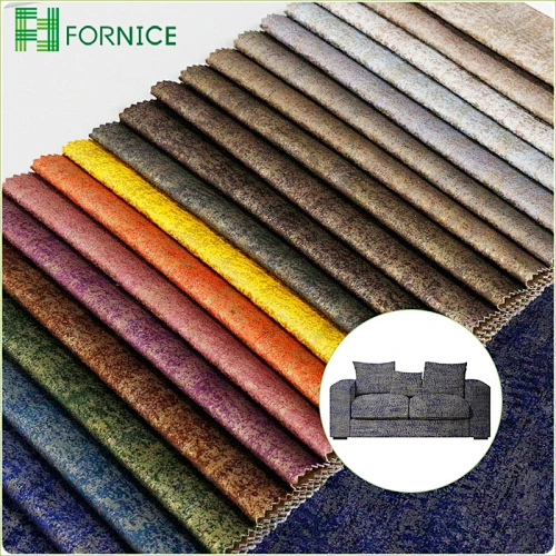 2023 new design 100% polyester warp knitted holland velvet  bronzed fabric for upholstery sofa
