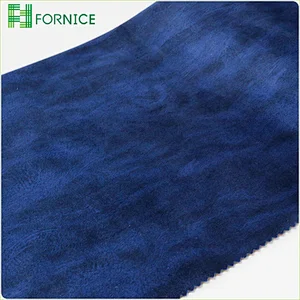 High-quality 100% polyester warp knitted holland velvet printed furniture sofa fabric
