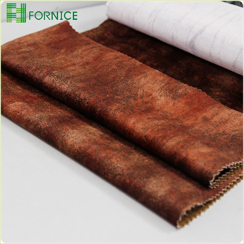 High-quality 100% polyester warp knitted holland velvet printed embossed upholstery sofa fabric