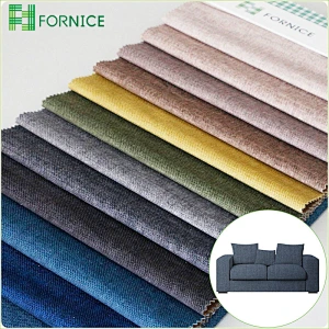 2020 new designs 100% polyester warp knitted holland velvet embossed upholstery sofa fabric