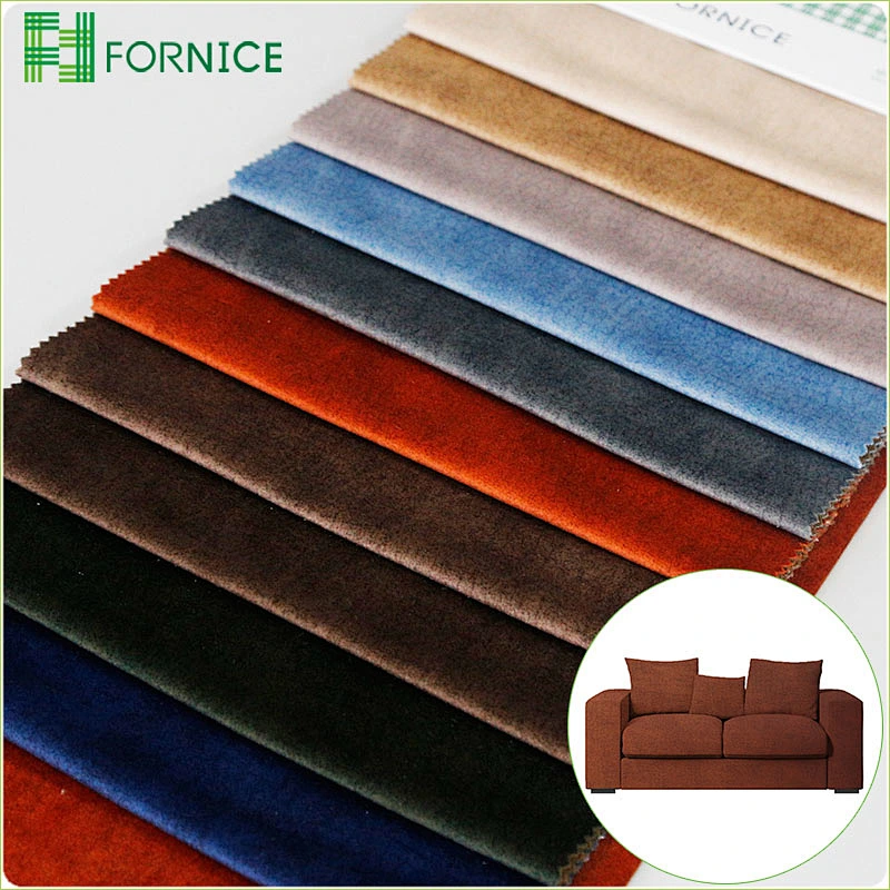 2023 new design 100% polyester warp knitted holland velvet printed fabric for upholstery sofa